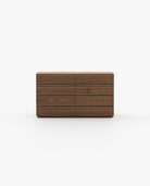 Laskasas CONNOR Set of 8 Chest of Drawers Walnut Veneer Matte - Araco Interiors