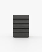 Laskasas CONNOR Tallboy Chest of Drawers Grey Eucalyptus Veneer Matte - Araco Interiors