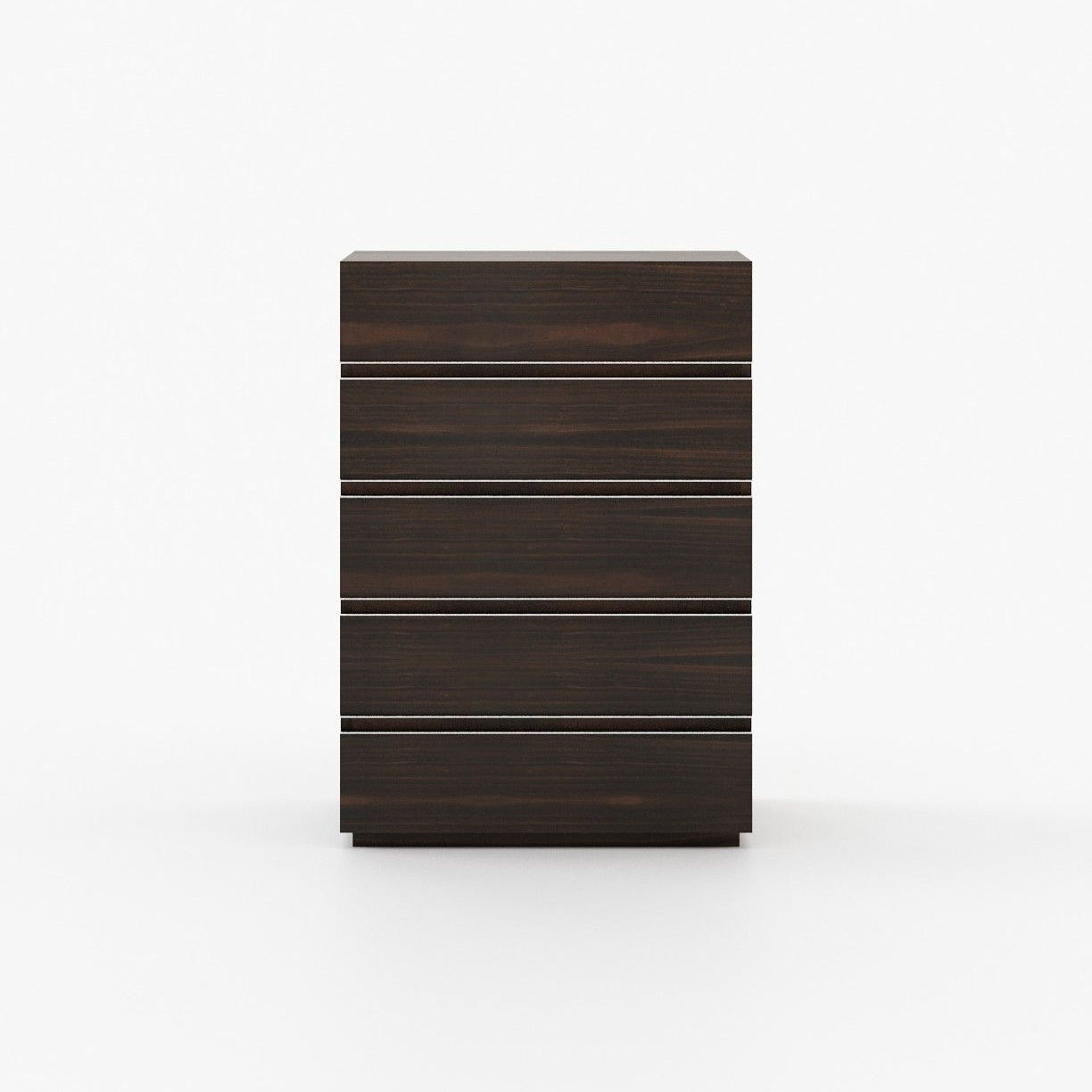 Laskasas CONNOR Tallboy Chest of Drawers Smoked Eucalyptus Veneer Matte - Araco Interiors