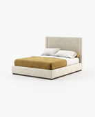 Laskasas CORIN Bed & Headboard Vienna Cream - Araco Interiors