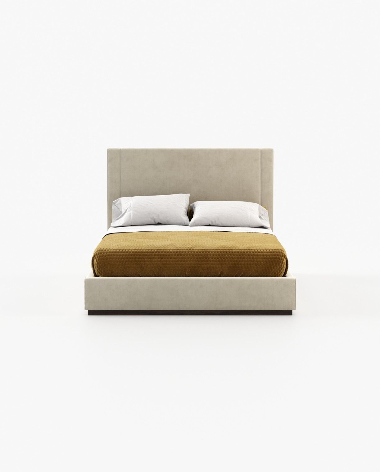 Laskasas CORIN Bed & Headboard Vienna Cream - Araco Interiors