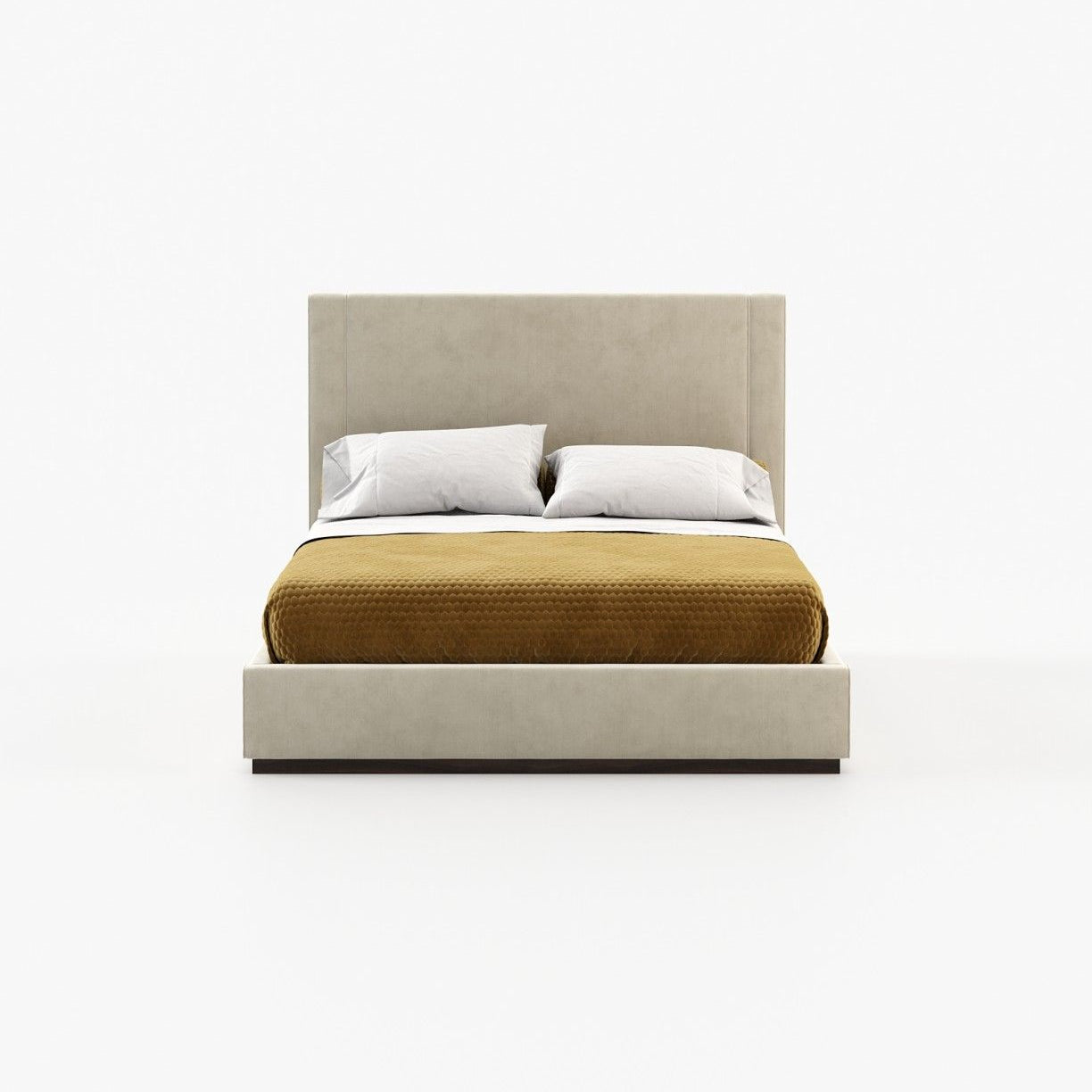 Laskasas CORIN Bed & Headboard Vienna Cream - Araco Interiors