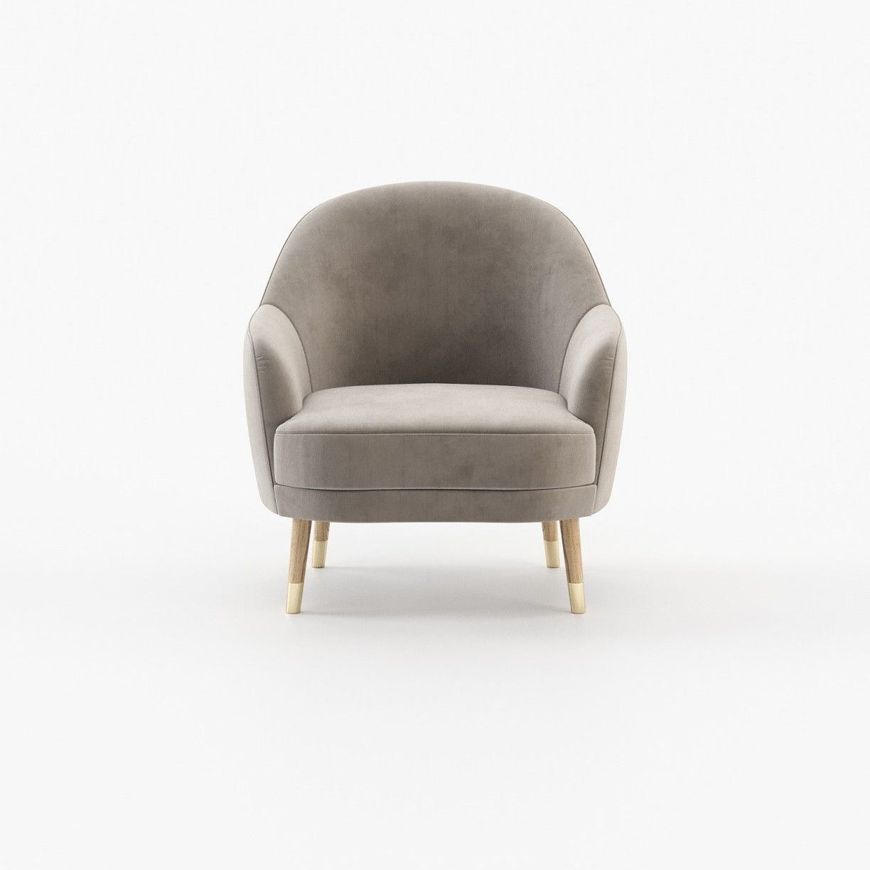 Laskasas COSY Armchair Vienna Khaki - Araco Interiors