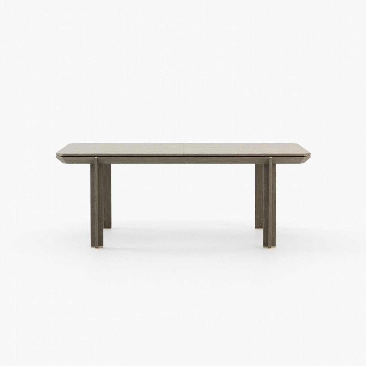 Laskasas CRES Dining & Bar Table Aged Oak Veneer Matte - Araco Interiors