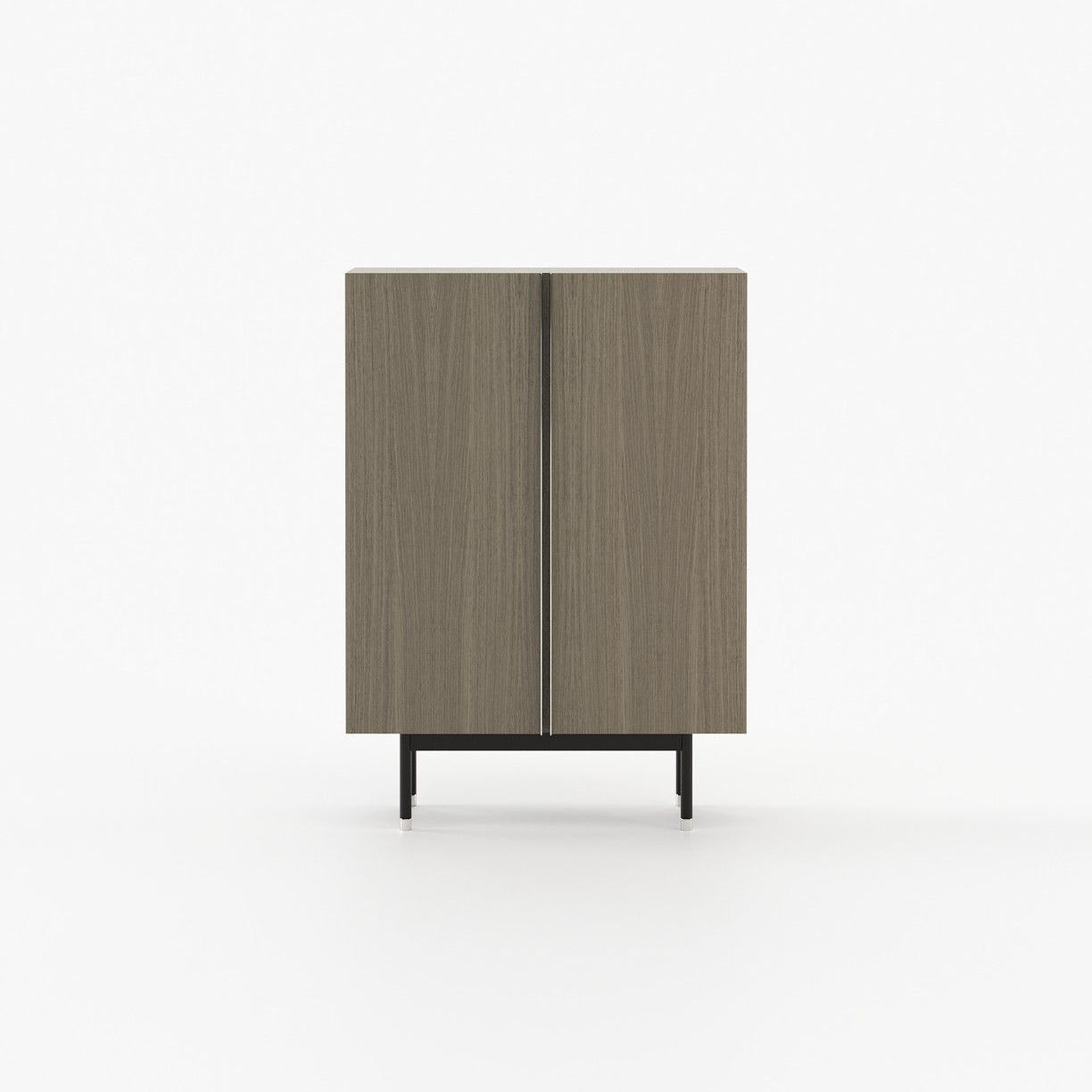 Laskasas CUBA Bar Cabinet Aged Oak Veneer Matte - Araco Interiors