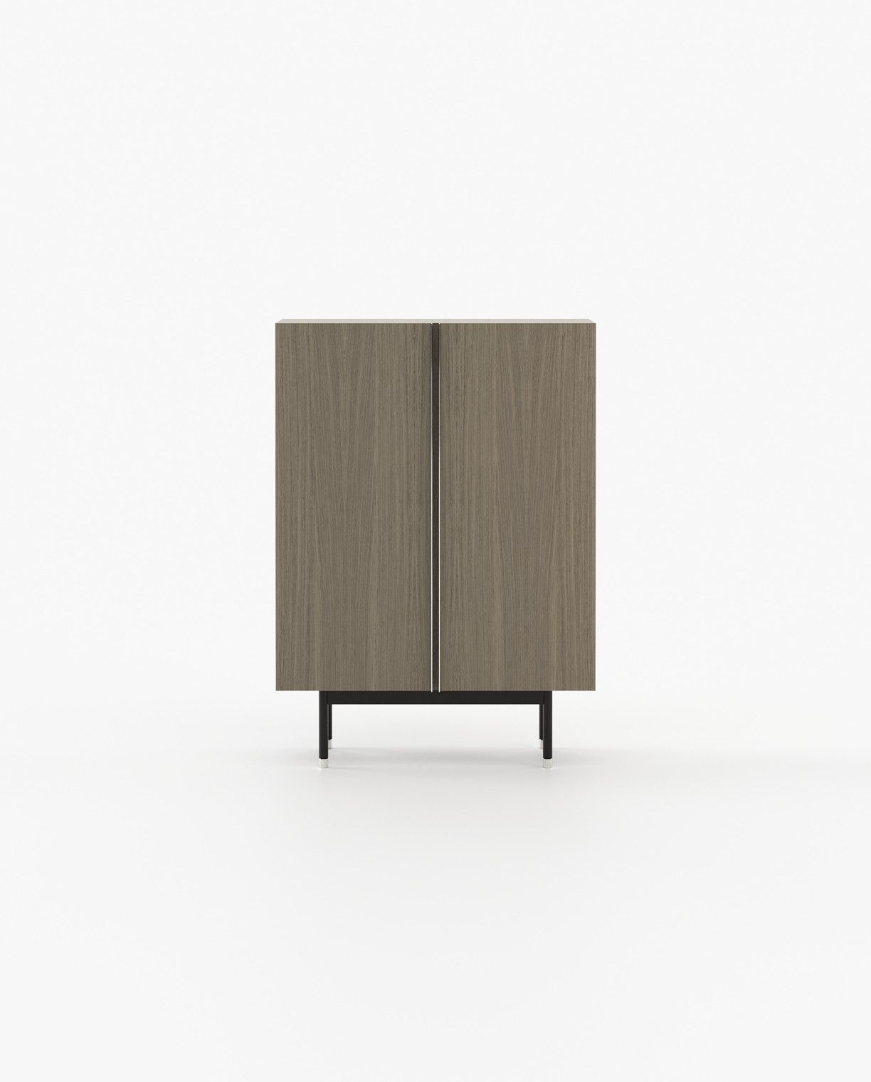 Laskasas CUBA Bar Cabinet Aged Oak Veneer Matte - Araco Interiors