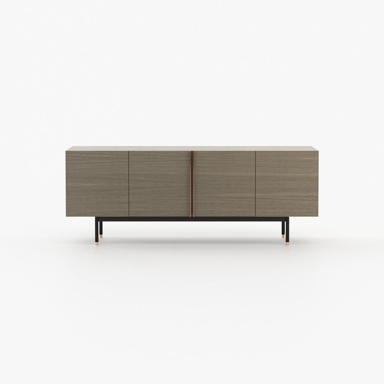 Laskasas CUBA Sideboard Aged Oak Veneer Matte - Araco Interiors