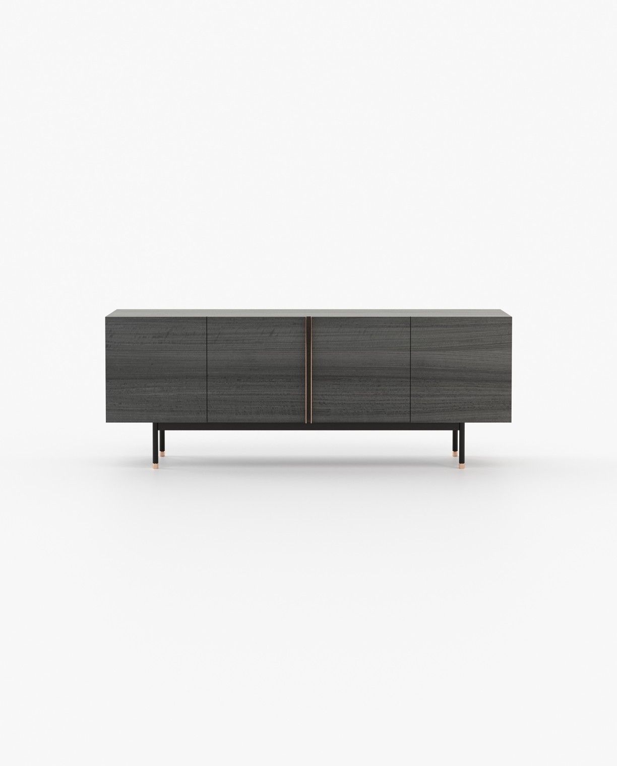 Laskasas CUBA Sideboard Grey Eucalyptus Veneer Matte - Araco Interiors