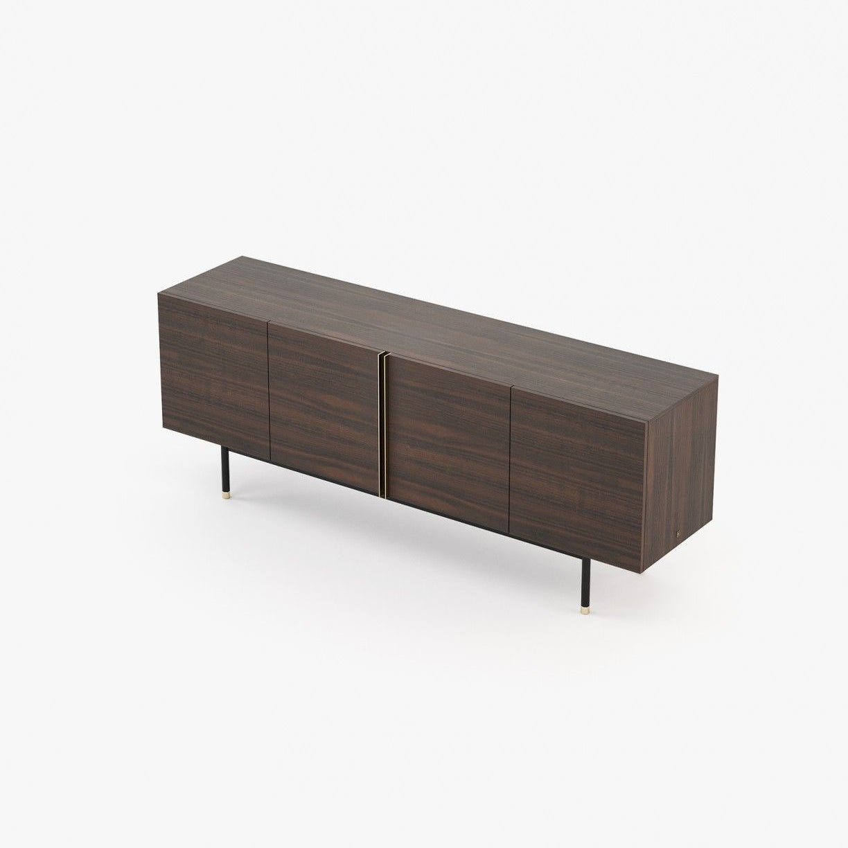 Laskasas CUBA Sideboard Smoked Eucalyptus Veneer Matte - Araco Interiors
