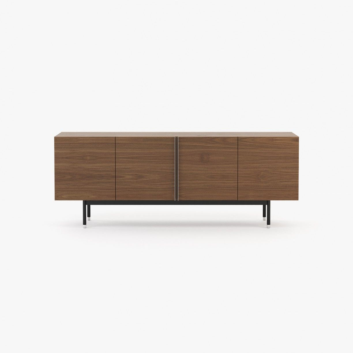 Laskasas CUBA Sideboard Walnut Veneer Matte - Araco Interiors