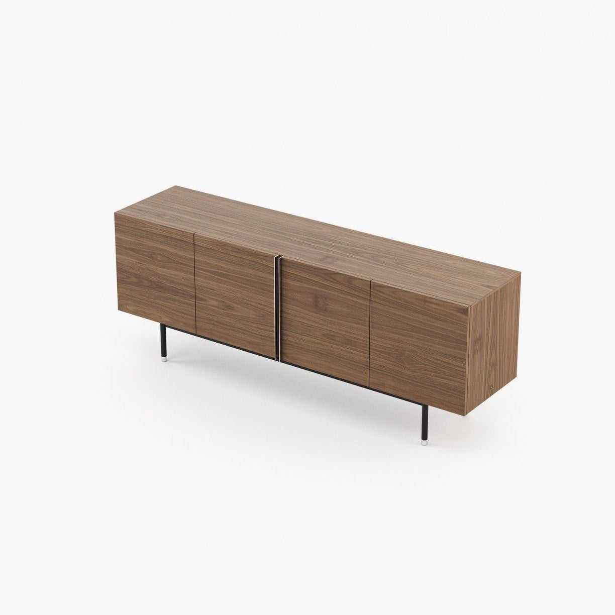 Laskasas CUBA Sideboard Walnut Veneer Matte - Araco Interiors