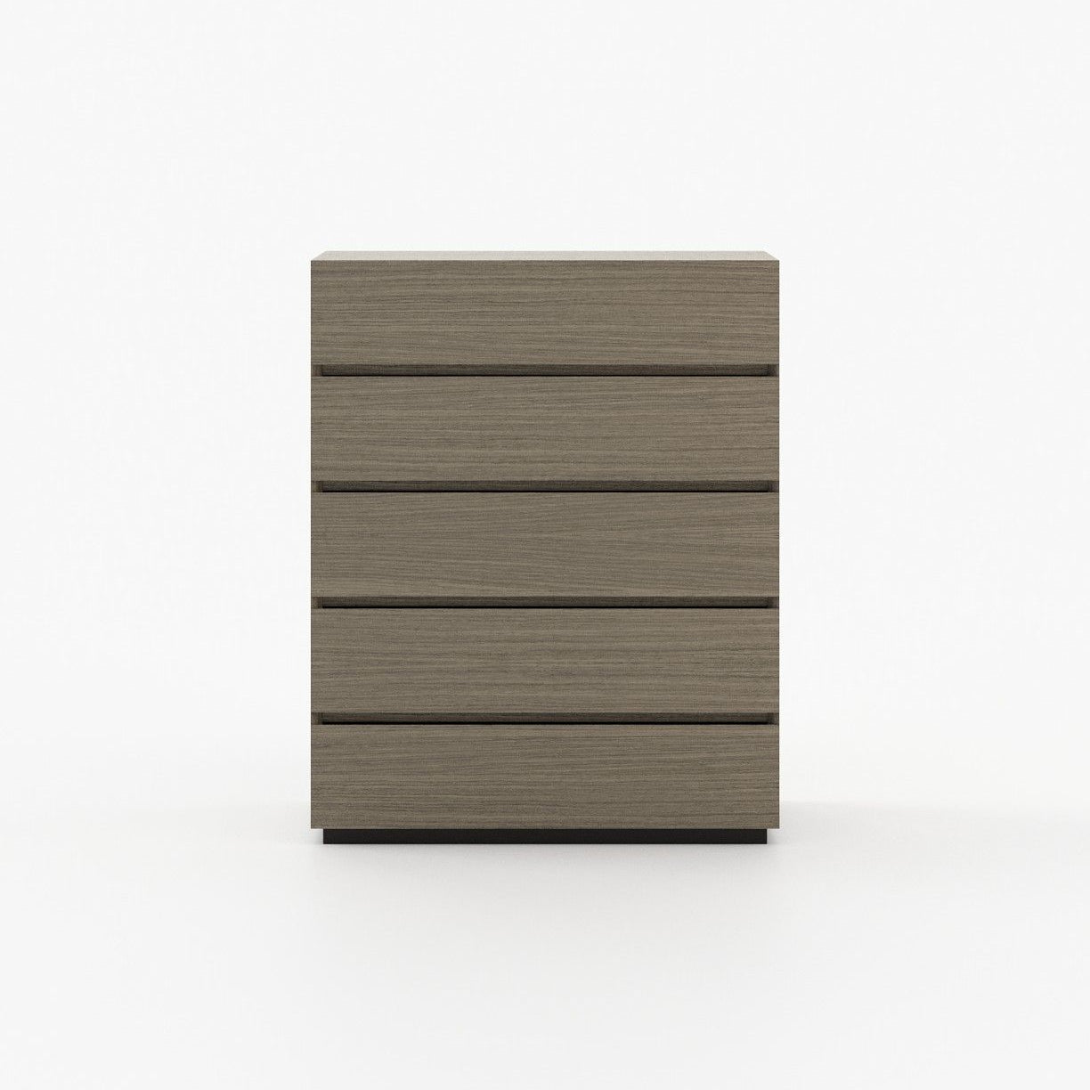 Laskasas DAKAR Tallboy Chest of Drawers Aged Oak Veneer Matte - Araco Interiors