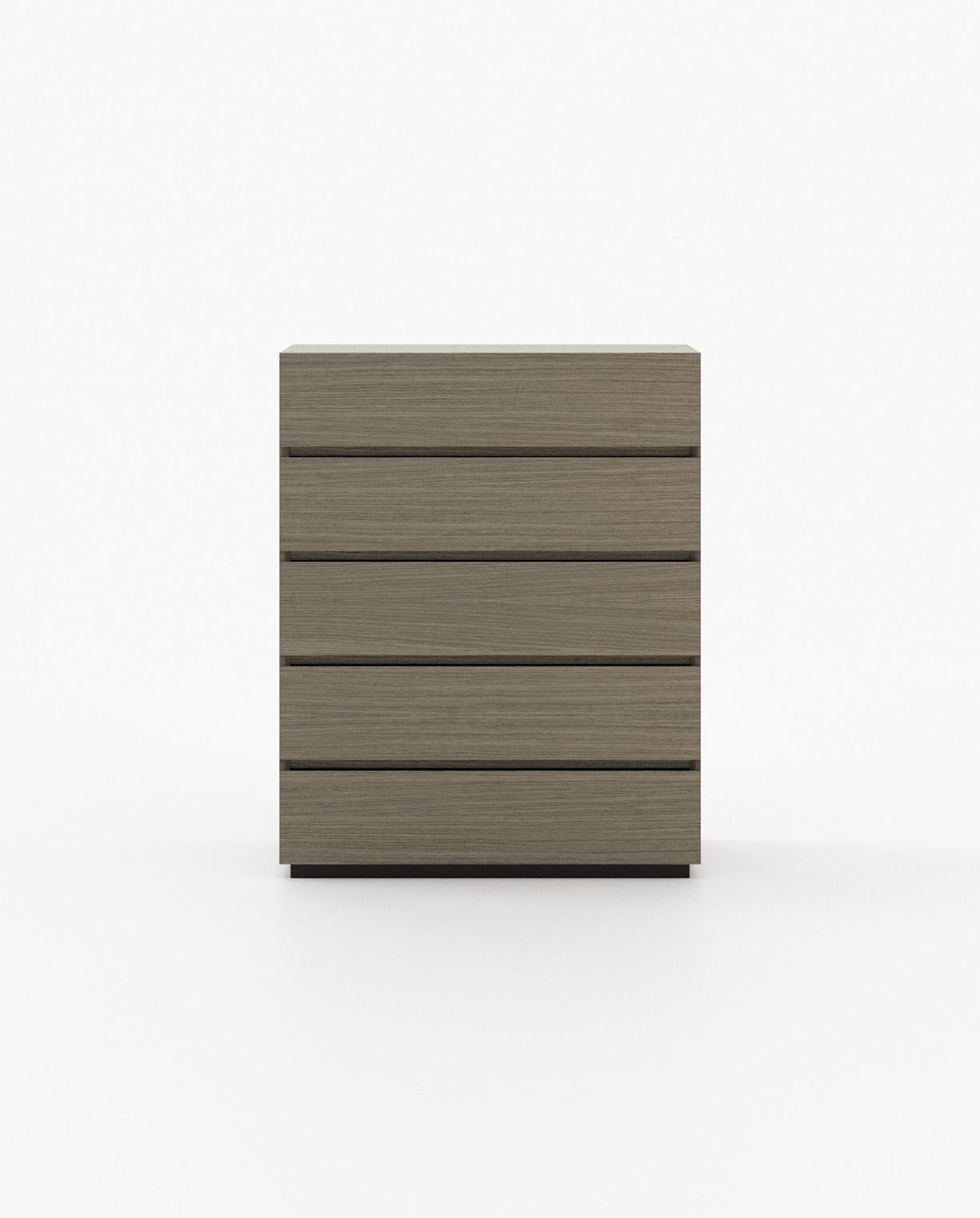 Laskasas DAKAR Tallboy Chest of Drawers Aged Oak Veneer Matte - Araco Interiors