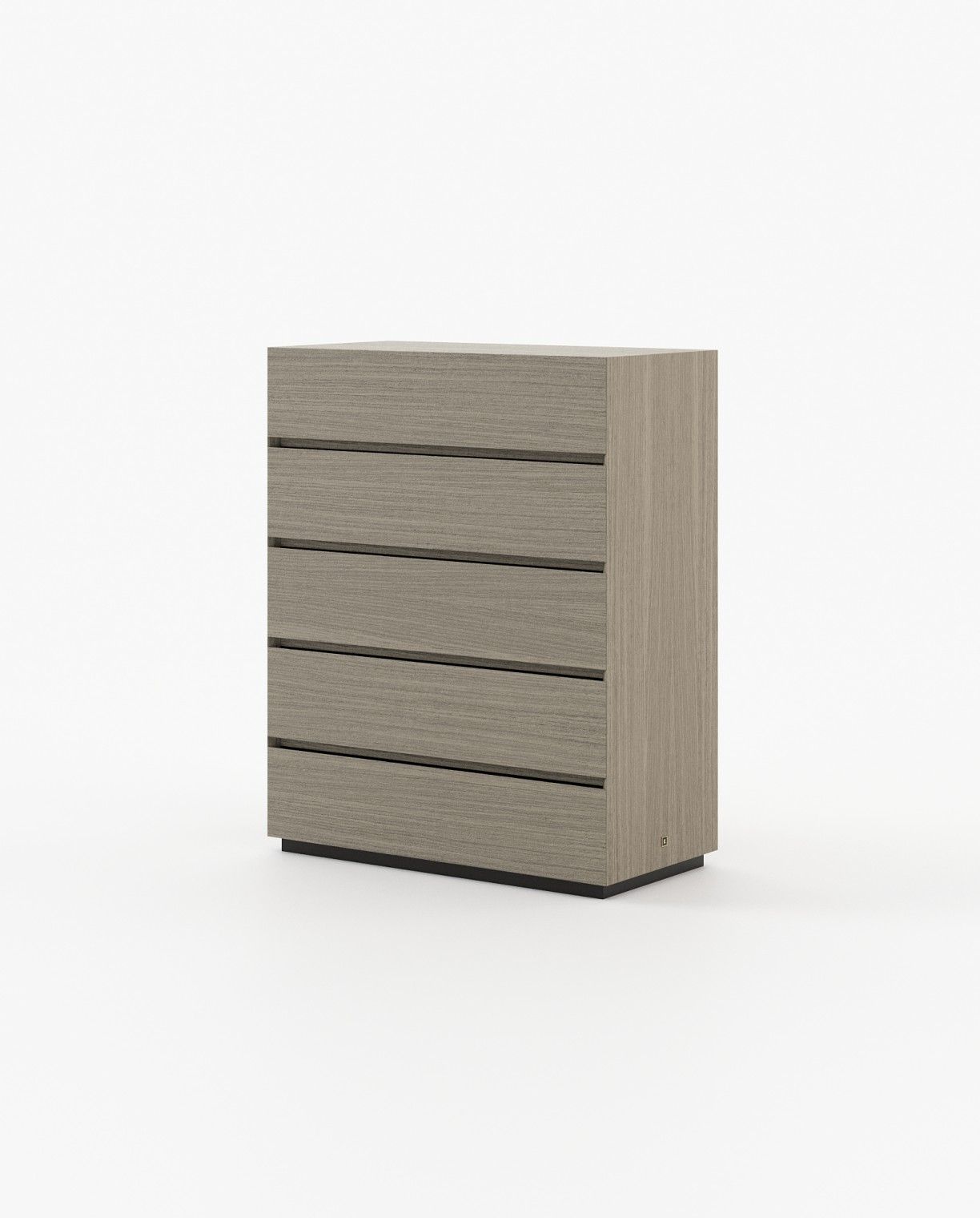 Laskasas DAKAR Tallboy Chest of Drawers Aged Oak Veneer Matte - Araco Interiors