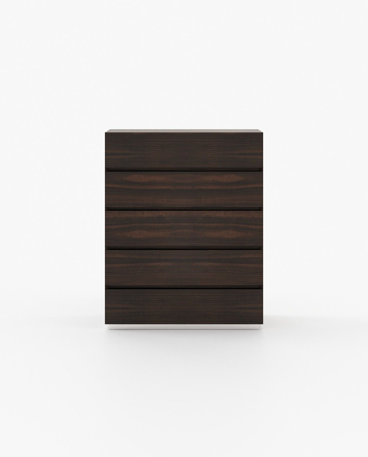 Laskasas DAKAR Tallboy Chest of Drawers Smoked Eucalyptus Veneer Matte - Araco Interiors