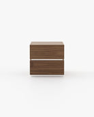Laskasas DAKOTA Bedside Cabinet & Table Walnut Veneer Matte - Araco Interiors