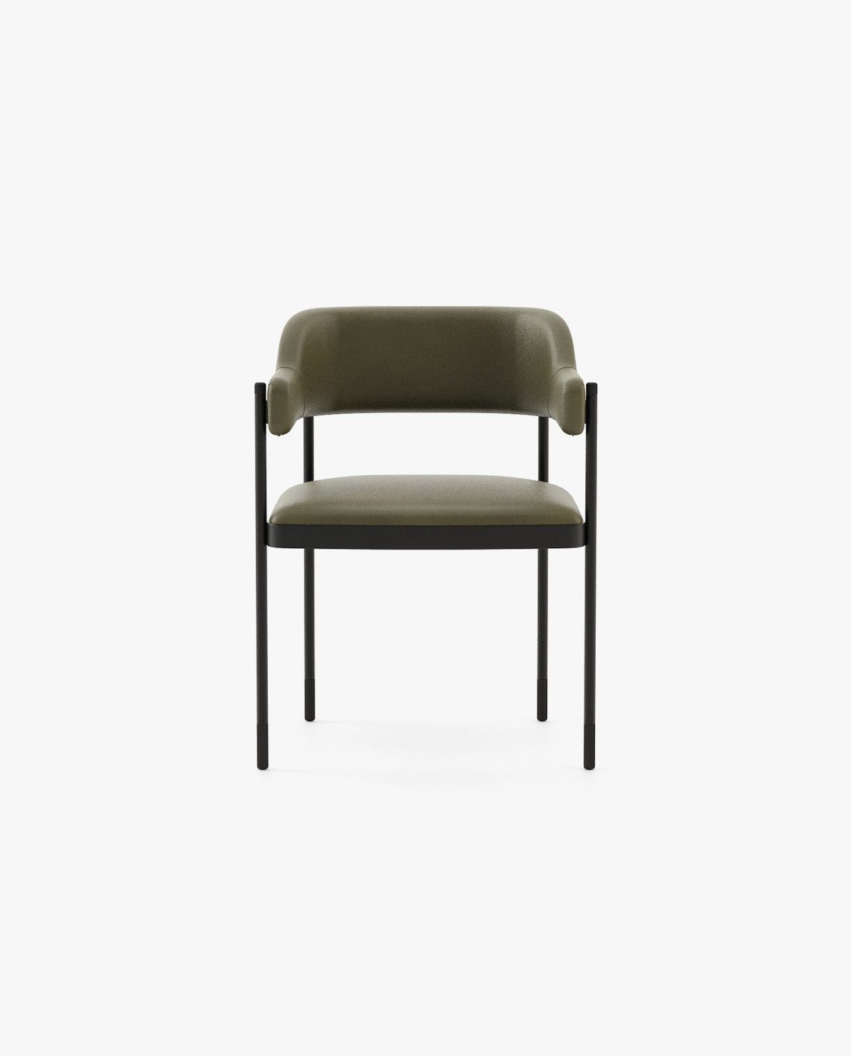 Laskasas DALE Dining Chair & Bench Berlin Forest Leather - Araco Interiors