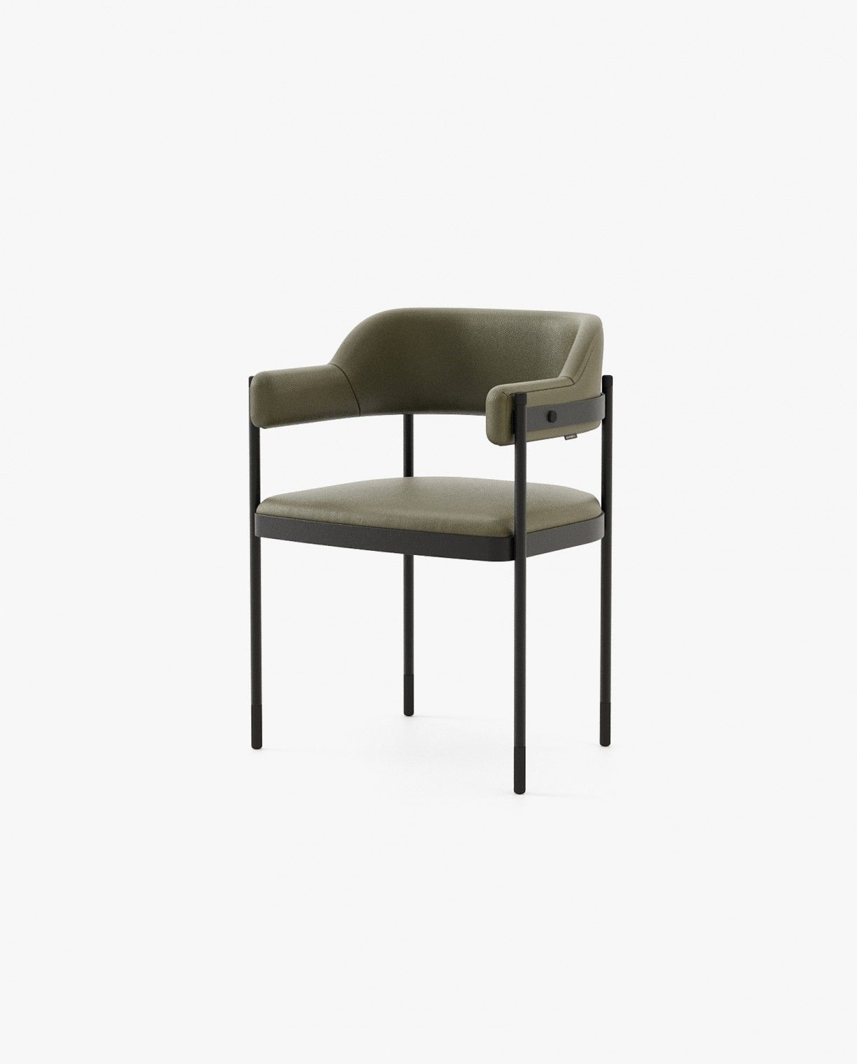 Laskasas DALE Dining Chair & Bench Berlin Forest Leather - Araco Interiors