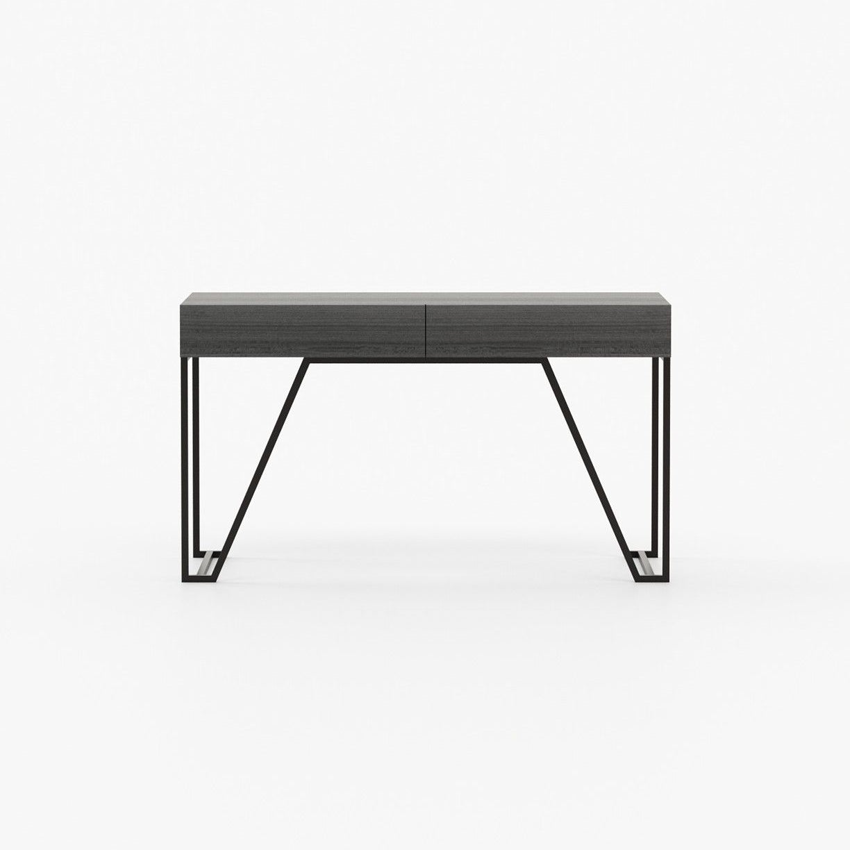 Laskasas DALLAS Console Table Grey Eucalyptus Veneer Matte - Araco Interiors
