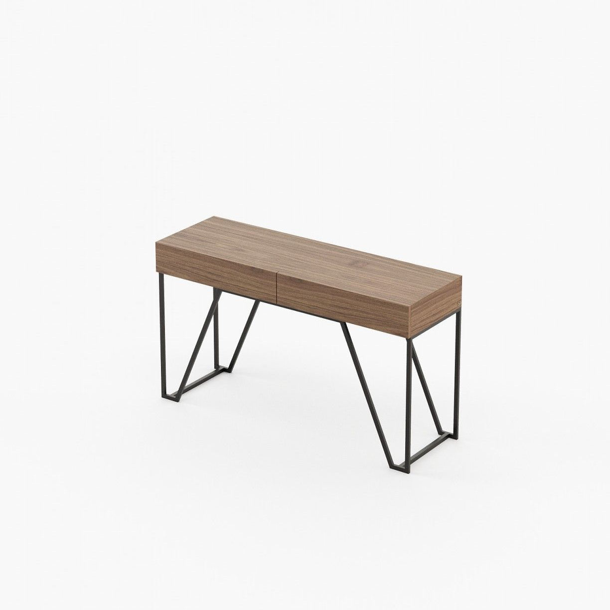 Laskasas DALLAS Console Table Walnut Veneer Matte - Araco Interiors