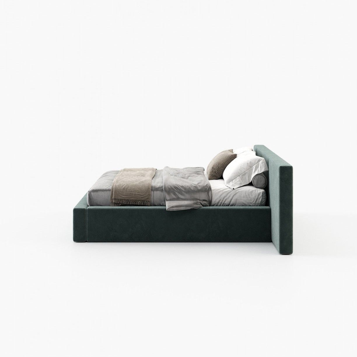 Laskasas DANGAR Bed & Headboard Vienna Safira - Araco Interiors