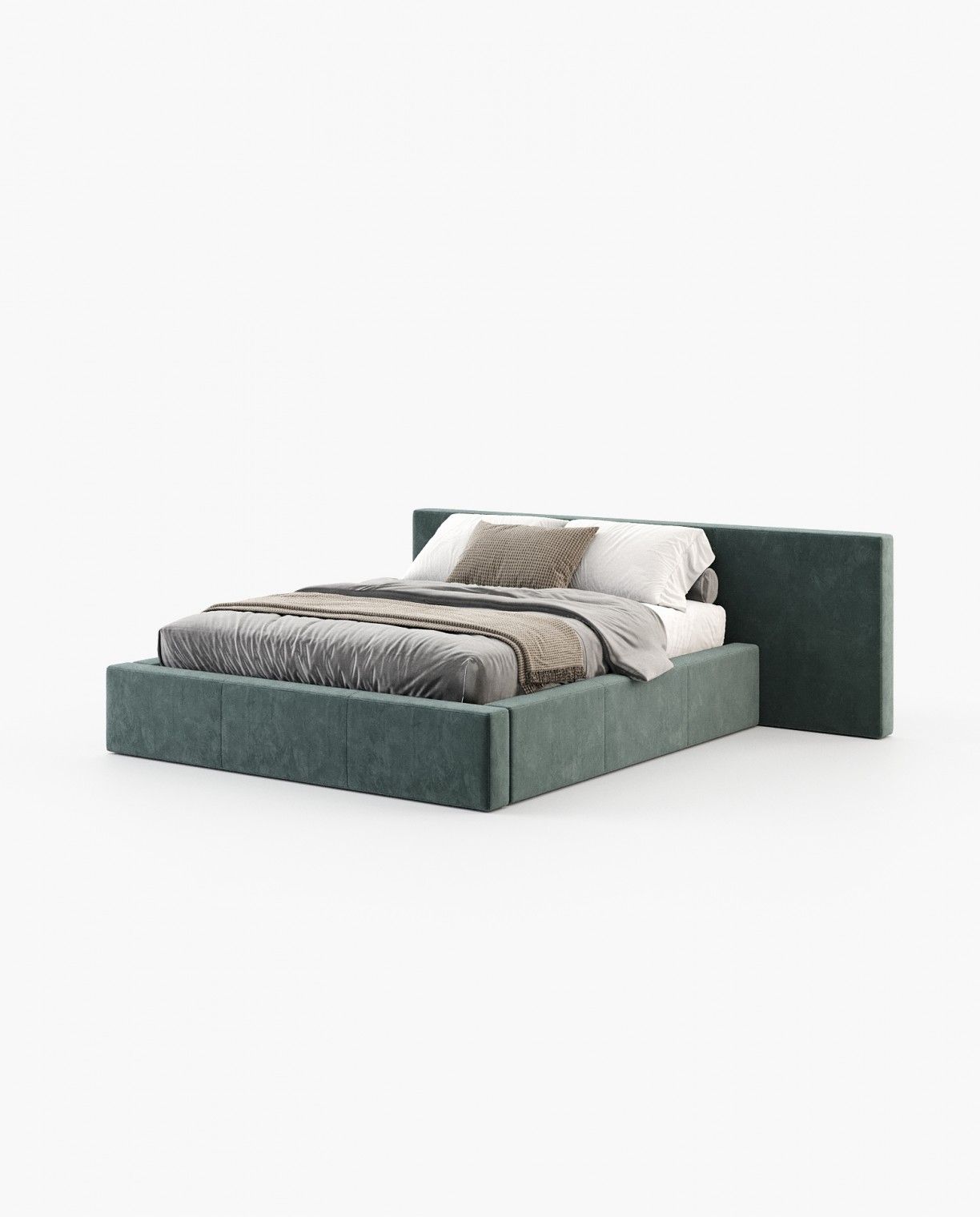 Laskasas DANGAR Bed & Headboard Vienna Safira - Araco Interiors