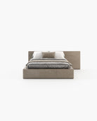 Laskasas DANGAR Bed & Headboard Xangai Sand - Araco Interiors
