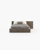 Laskasas DANGAR Bed & Headboard Xangai Taupe - Araco Interiors