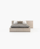 Laskasas DANGAR Bed & Headboard Xangai White - Araco Interiors