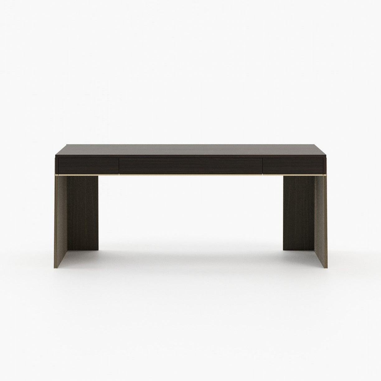 Laskasas DARA Desk Aged Oak Veneer Matte - Araco Interiors