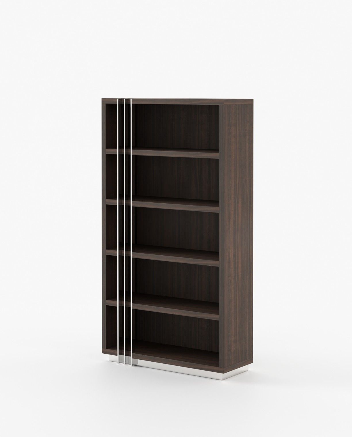 Laskasas D'ARC Bookcase & Shelving Smoked Eucalyptus Veneer Matte - Araco Interiors