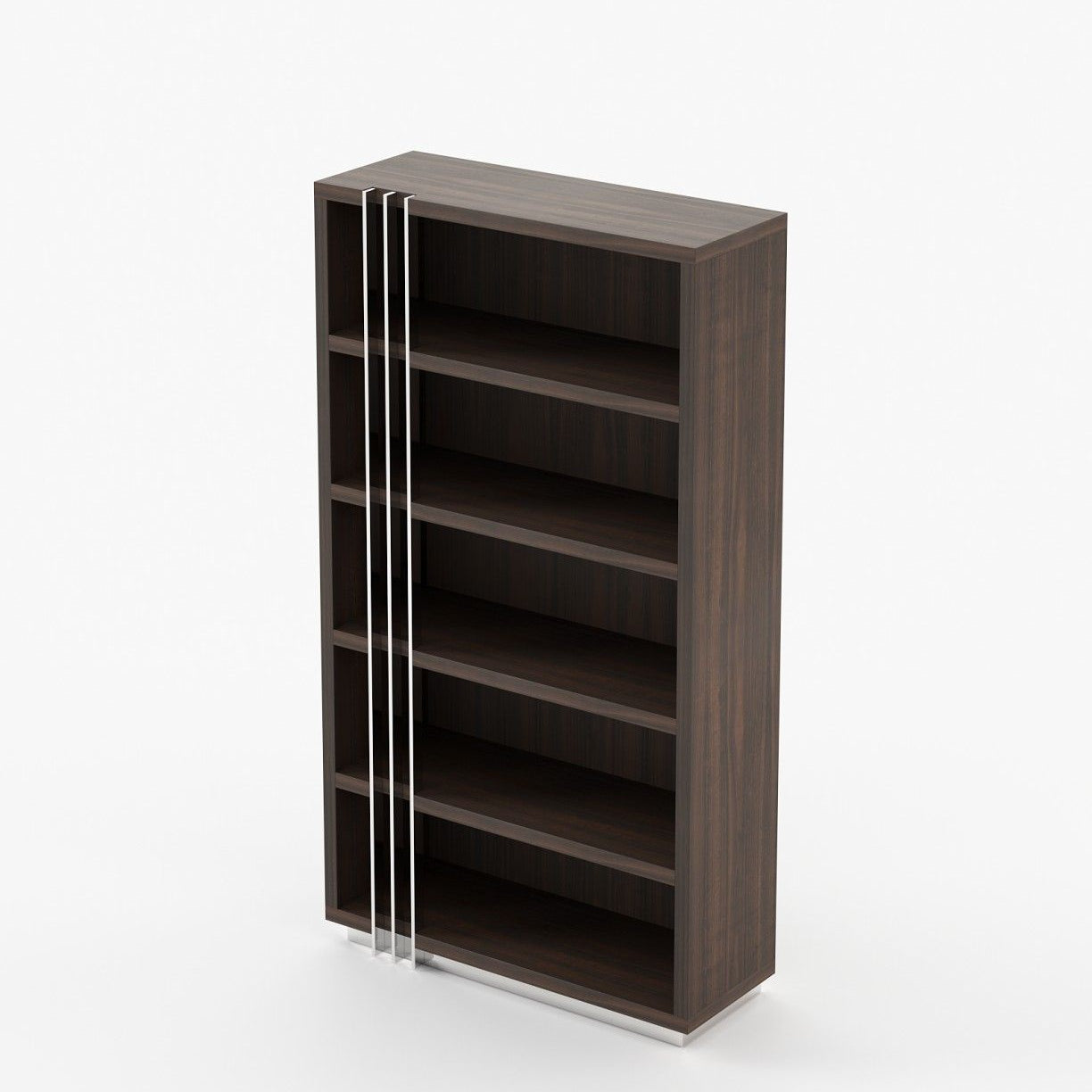 Laskasas D'ARC Bookcase & Shelving Smoked Eucalyptus Veneer Matte - Araco Interiors