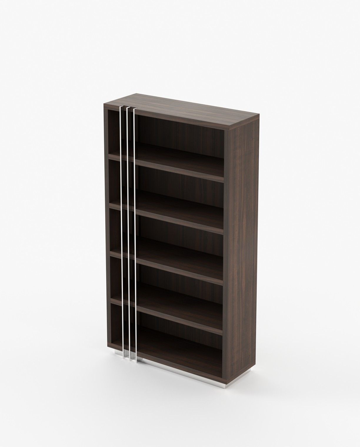 Laskasas D'ARC Bookcase & Shelving Smoked Eucalyptus Veneer Matte - Araco Interiors