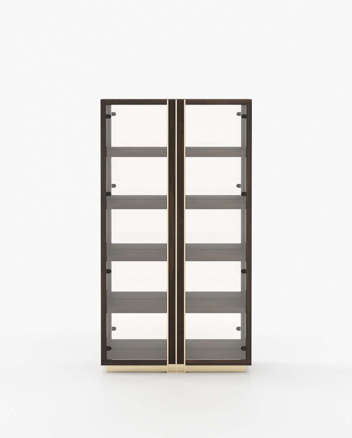 Laskasas D'ARC Bookcase & Shelving Smoked Eucalyptus Veneer Matte - Araco Interiors