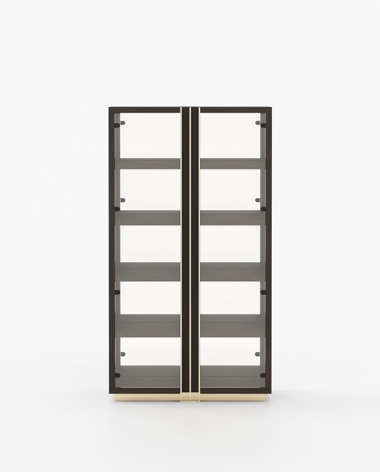 Laskasas D'ARC Bookcase & Shelving Smoked Oak Veneer Matte - Araco Interiors