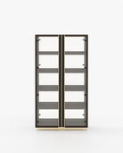 Laskasas D'ARC Bookcase & Shelving Smoked Oak Veneer Matte - Araco Interiors