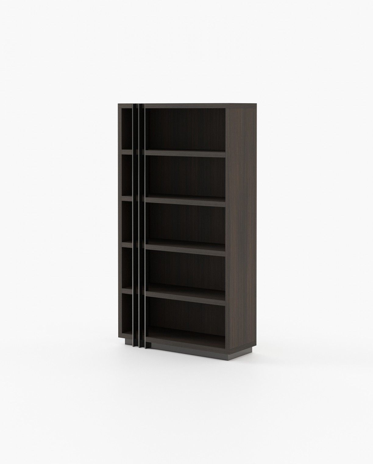 Laskasas D'ARC Bookcase & Shelving Smoked Oak Veneer Matte - Araco Interiors