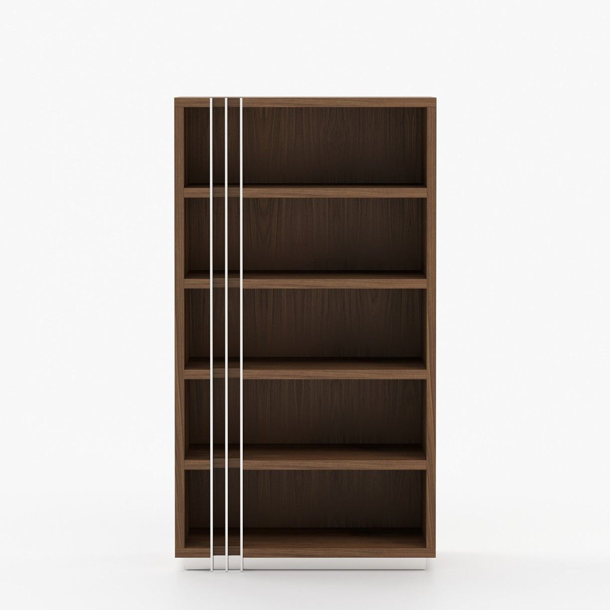 Laskasas D'ARC Bookcase & Shelving Walnut Veneer Matte - Araco Interiors
