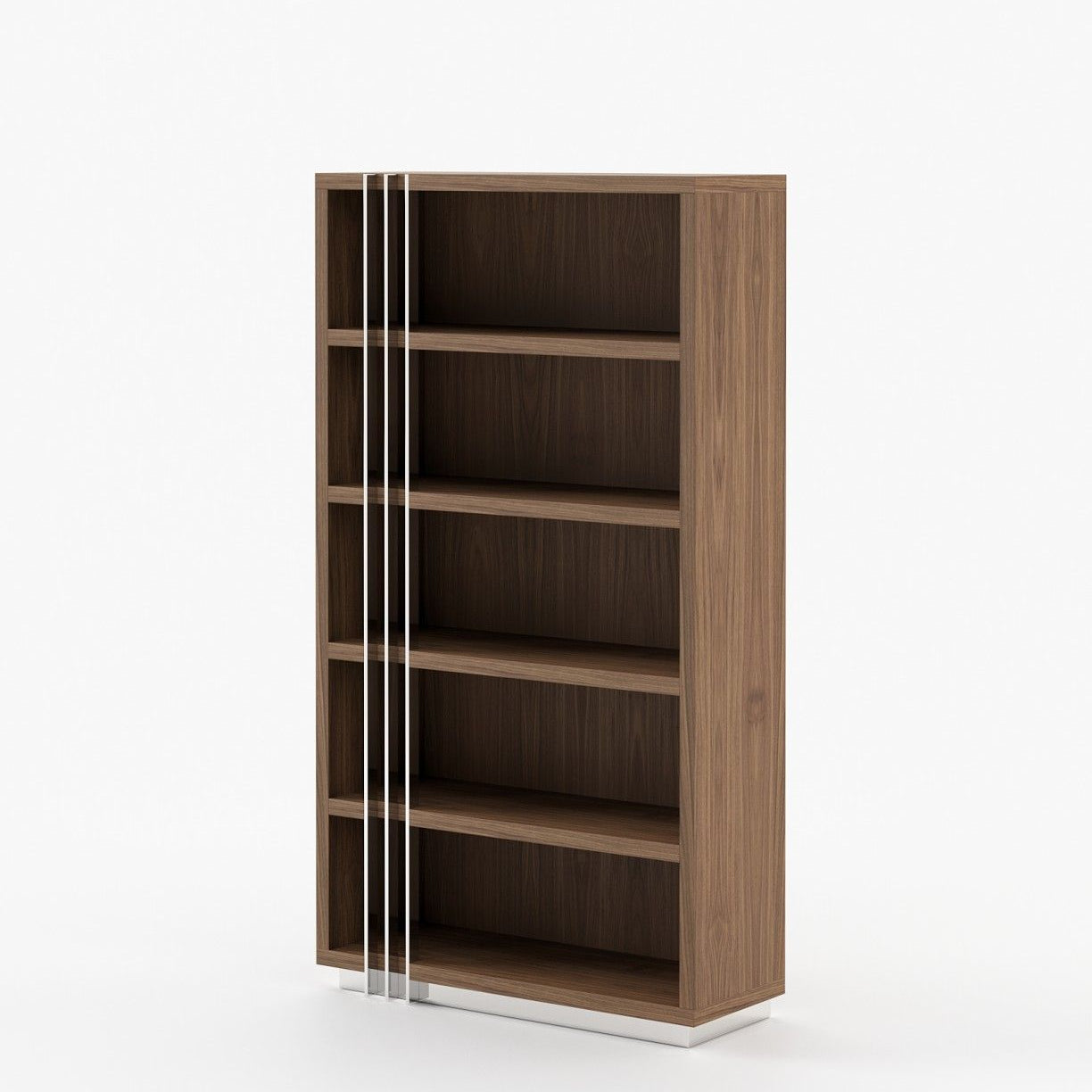 Laskasas D'ARC Bookcase & Shelving Walnut Veneer Matte - Araco Interiors