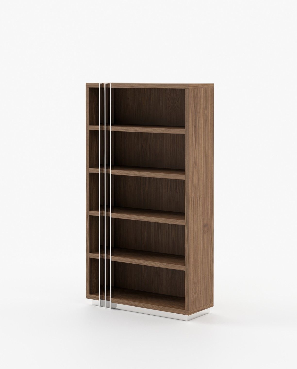 Laskasas D'ARC Bookcase & Shelving Walnut Veneer Matte - Araco Interiors