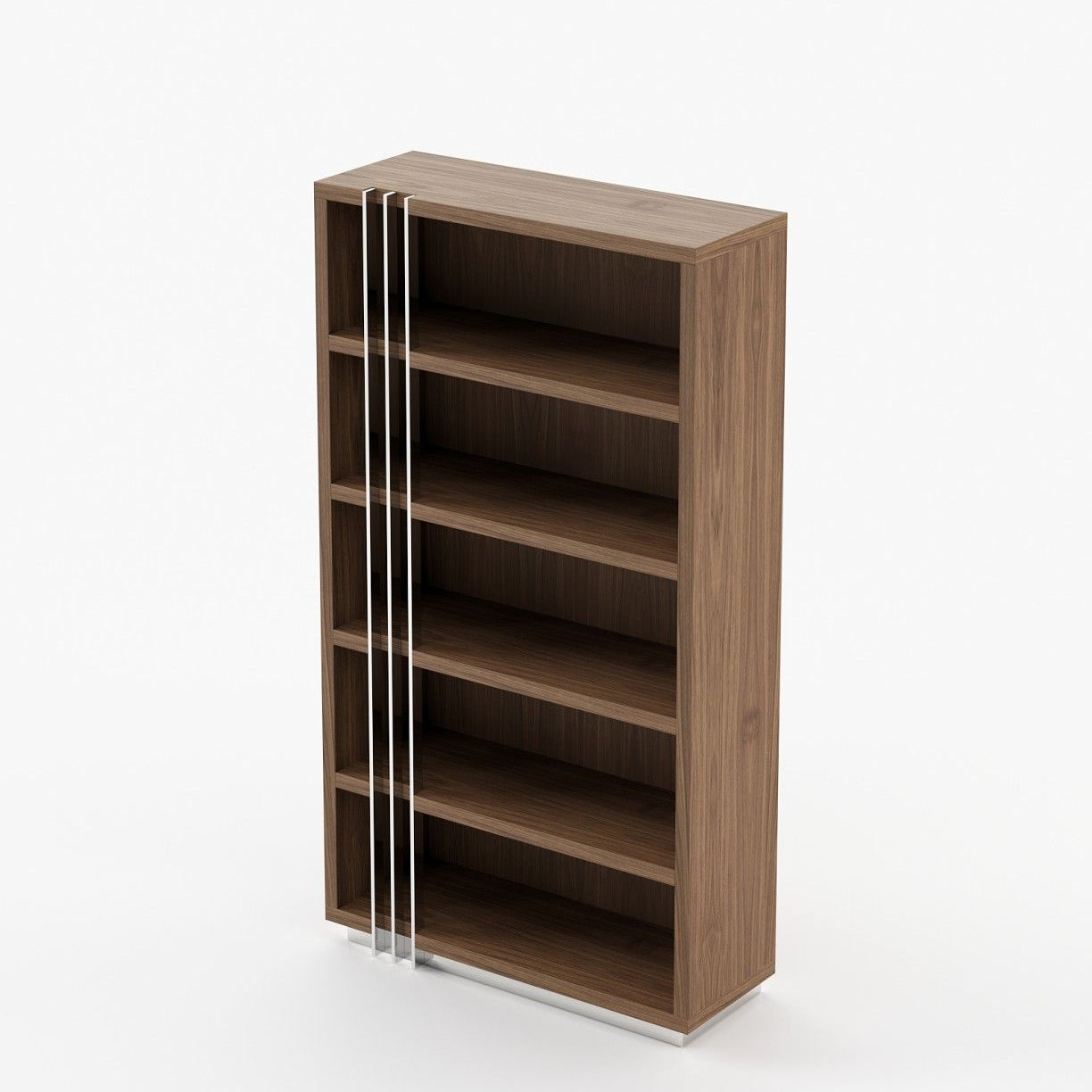 Laskasas D'ARC Bookcase & Shelving Walnut Veneer Matte - Araco Interiors