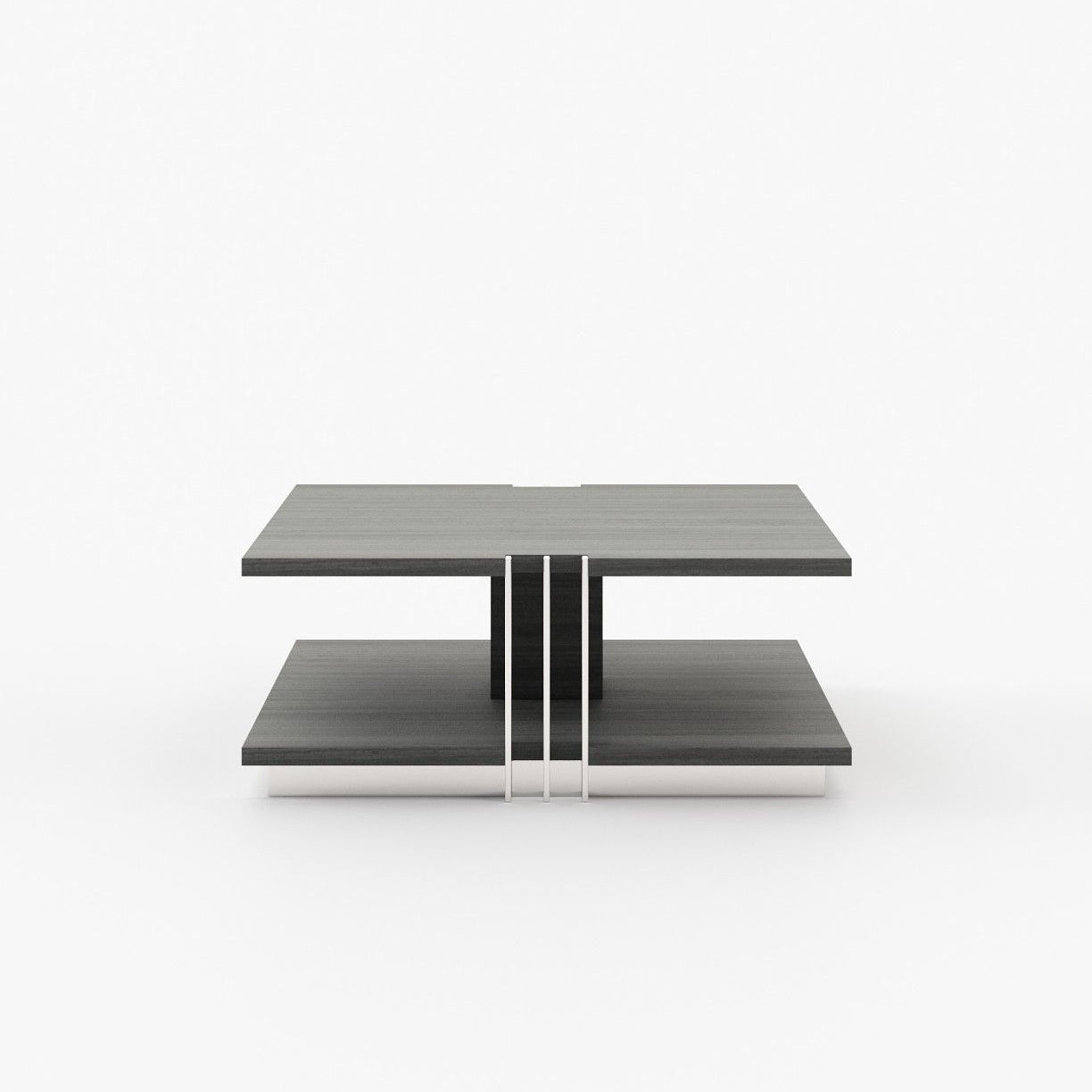 Laskasas D'ARC Coffee Table Grey Eucalyptus Veneer Matte - Araco Interiors