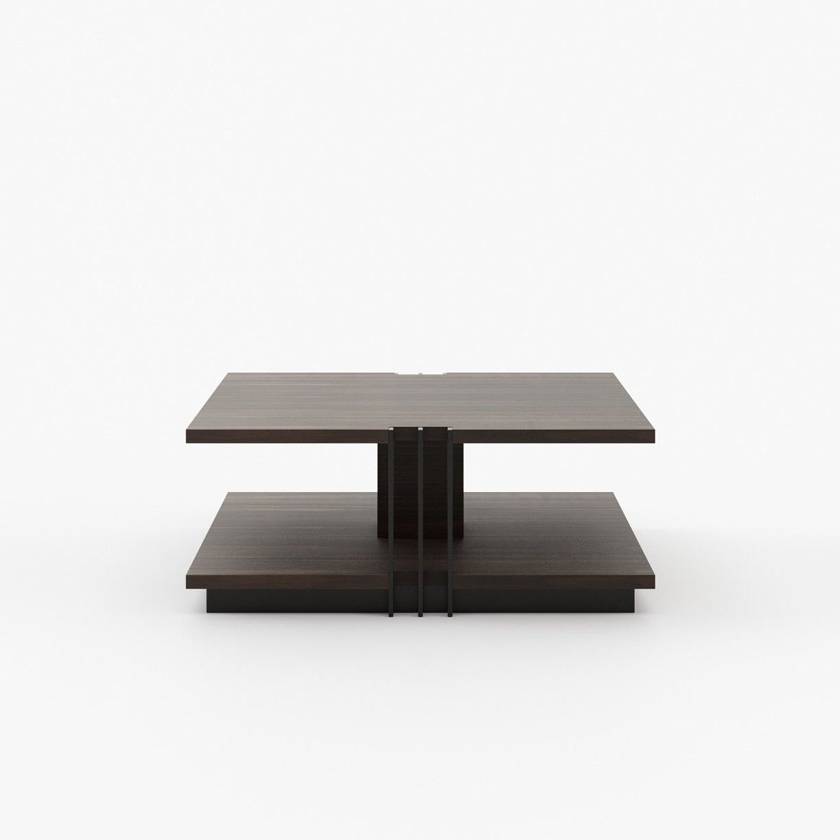 Laskasas D'ARC Coffee Table Smoked Eucalyptus Veneer Matte - Araco Interiors
