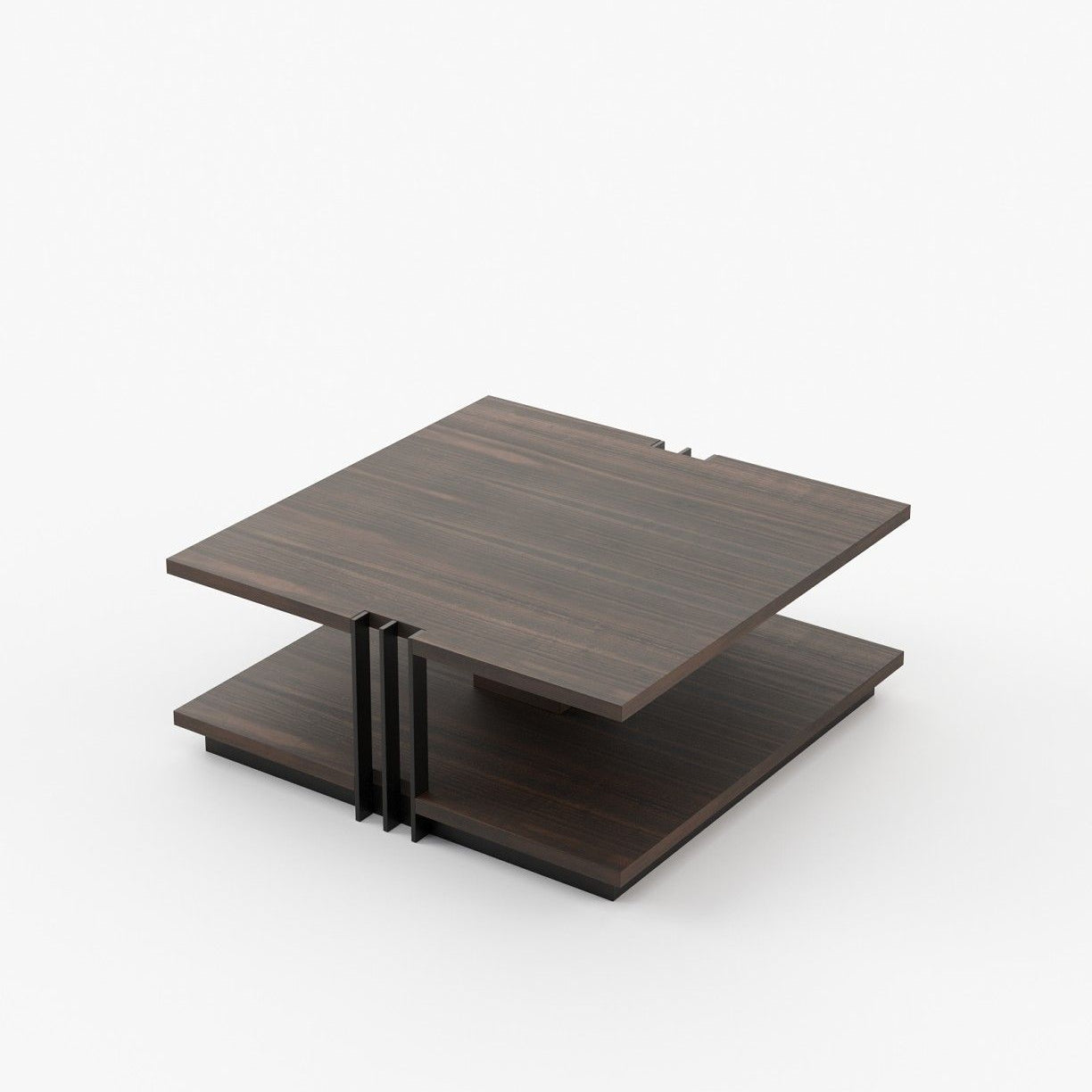 Laskasas D'ARC Coffee Table Smoked Eucalyptus Veneer Matte - Araco Interiors