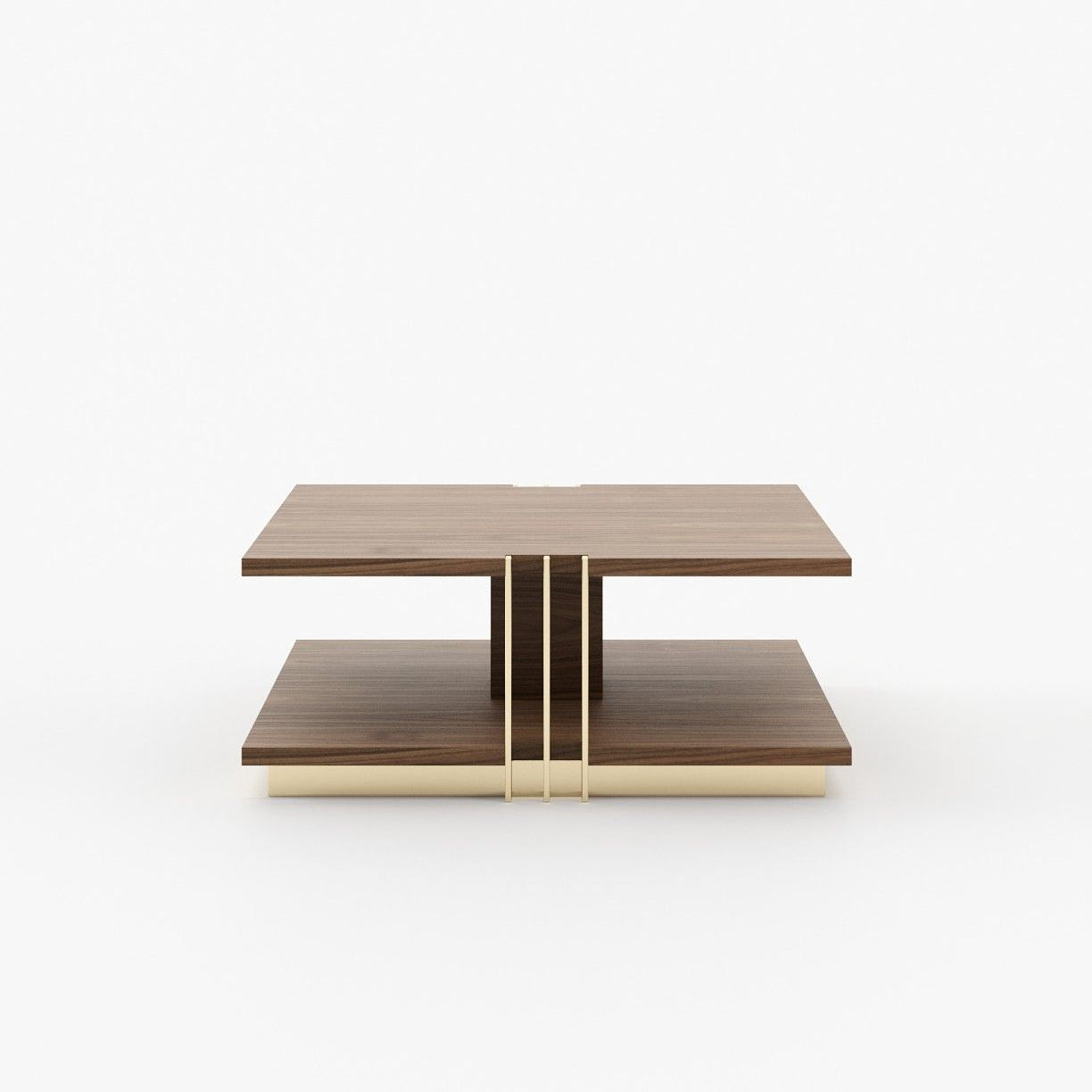 Laskasas D'ARC Coffee Table Walnut Veneer Matte - Araco Interiors
