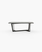 Laskasas D'ARC Dining & Bar Table Grey Eucalyptus Veneer Matte - Araco Interiors