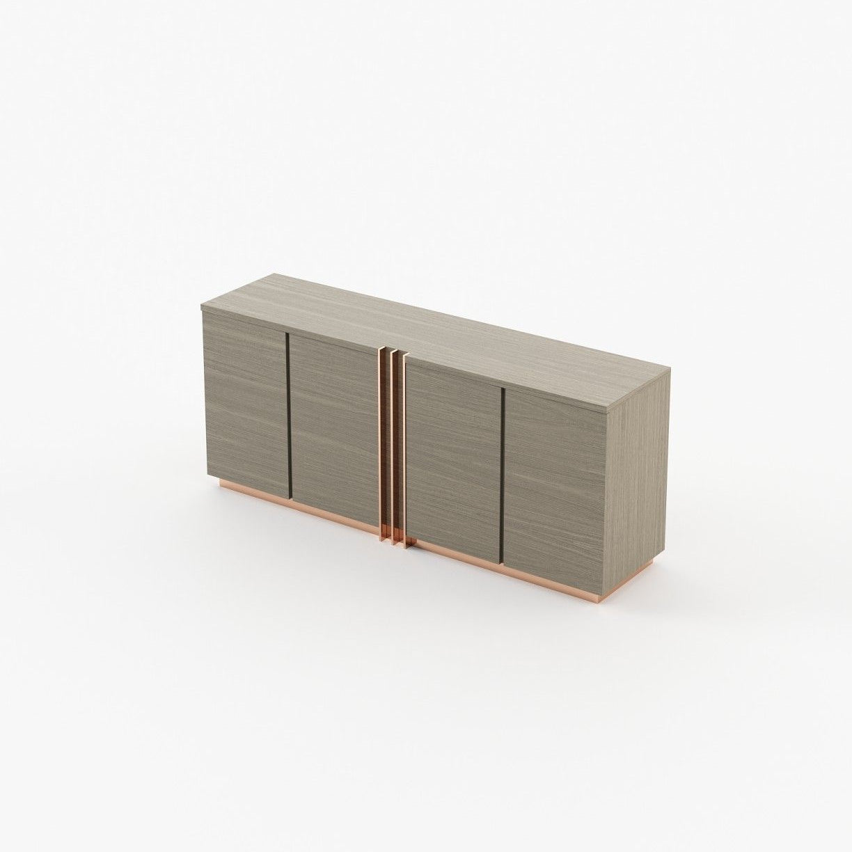 Laskasas D'ARC Sideboard Aged Oak Veneer Matte - Araco Interiors