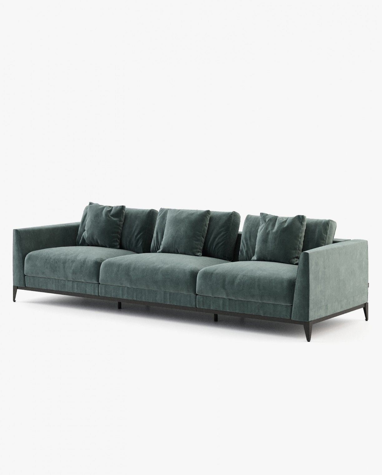 Laskasas DECKER left arm chaiselongue module Sofa Vienna Safira - Araco Interiors