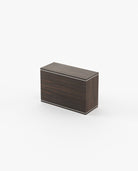 Laskasas DUANE Set of 3 Chest of Drawers Smoked Eucalyptus Veneer Matte - Araco Interiors