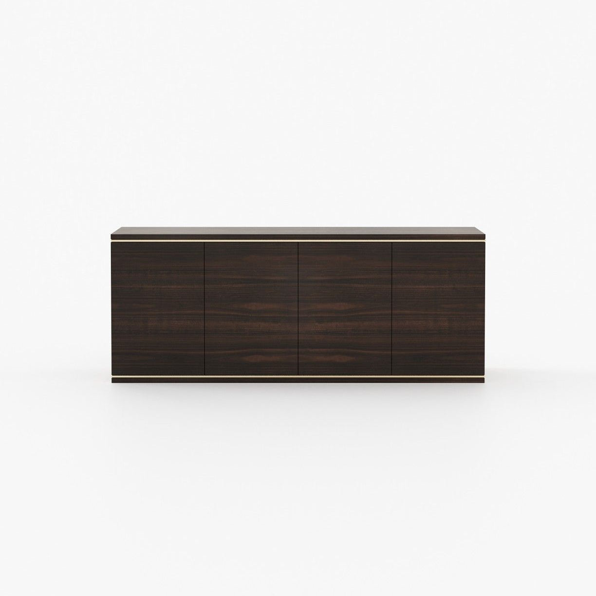 Laskasas DUANE Set of 6 Chest of Drawers Smoked Eucalyptus Veneer Matte - Araco Interiors